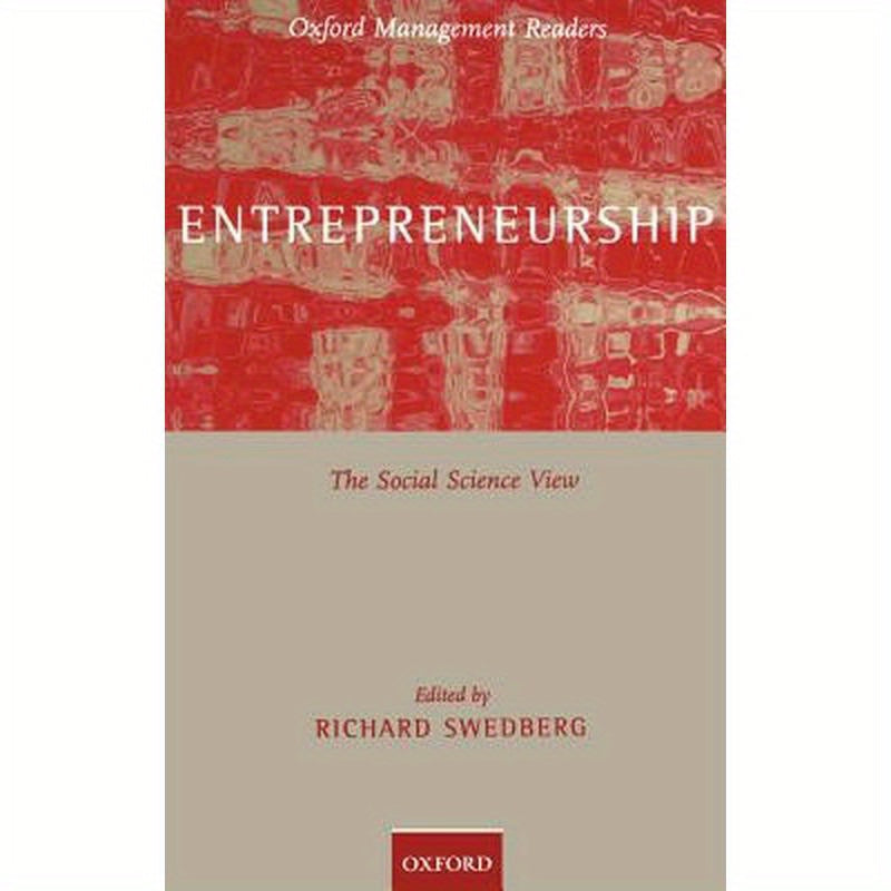 Entrepreneurship: The Social Science View