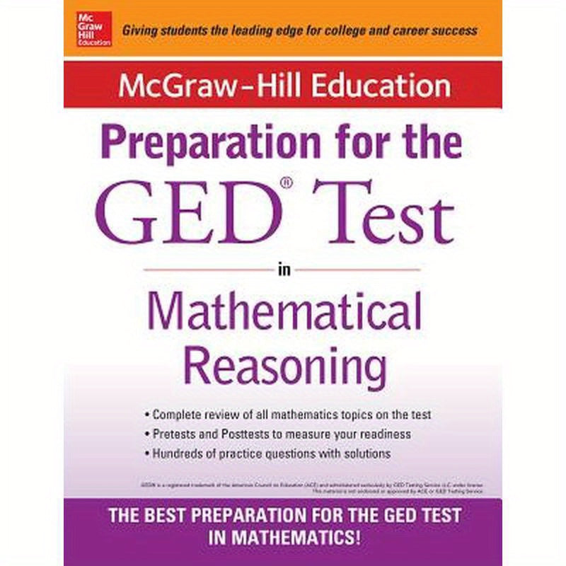 McGraw-Hill Education Strategies for the GED Test in Mathematical Reasoning