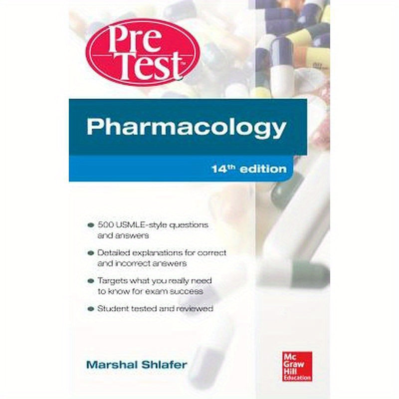 Pharmacology Pretest Self-Assessment and Review 14/E