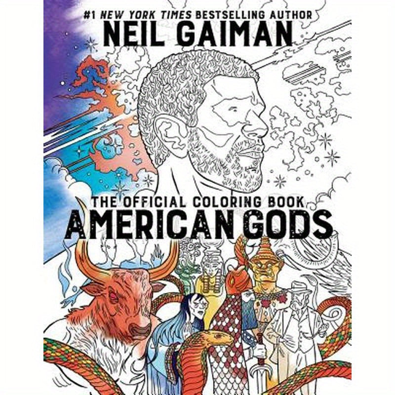 American Gods: The Official Coloring Book: A Coloring Book