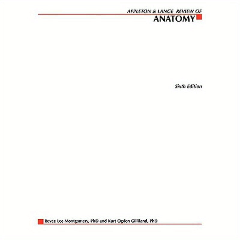 Appleton & Lange's Review of Anatomy