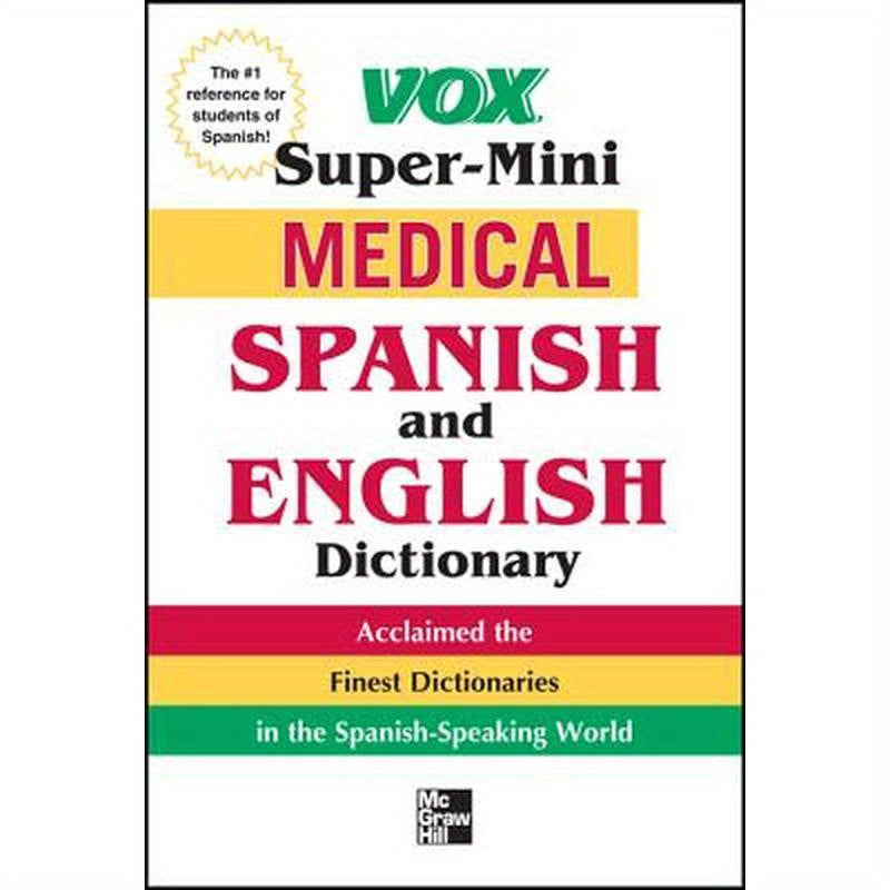 Vox Medical Spanish and English Dictionary