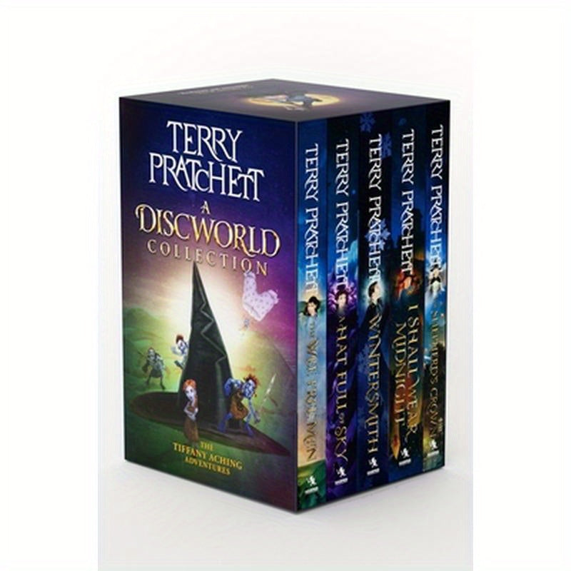 Terry Pratchett: A Discworld Collection: The Tiffany Aching Adventures: The Wee Free Men, a Hat Full of Sky, Wintersmith, I Shall Wear Midnight, the S