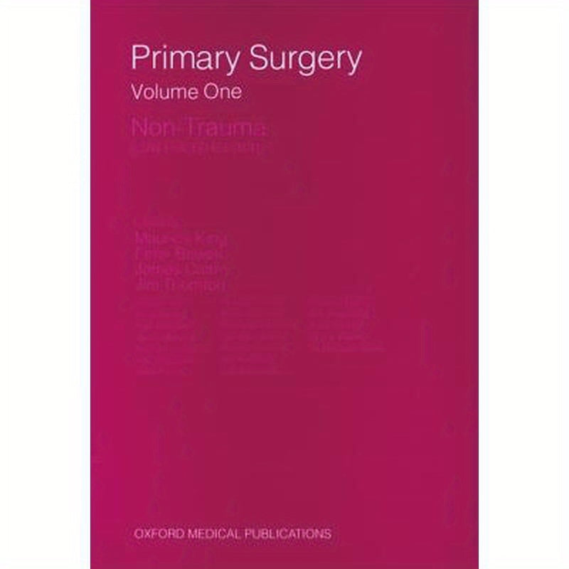 Primary Surgery V1: Non-Trauma: Low P