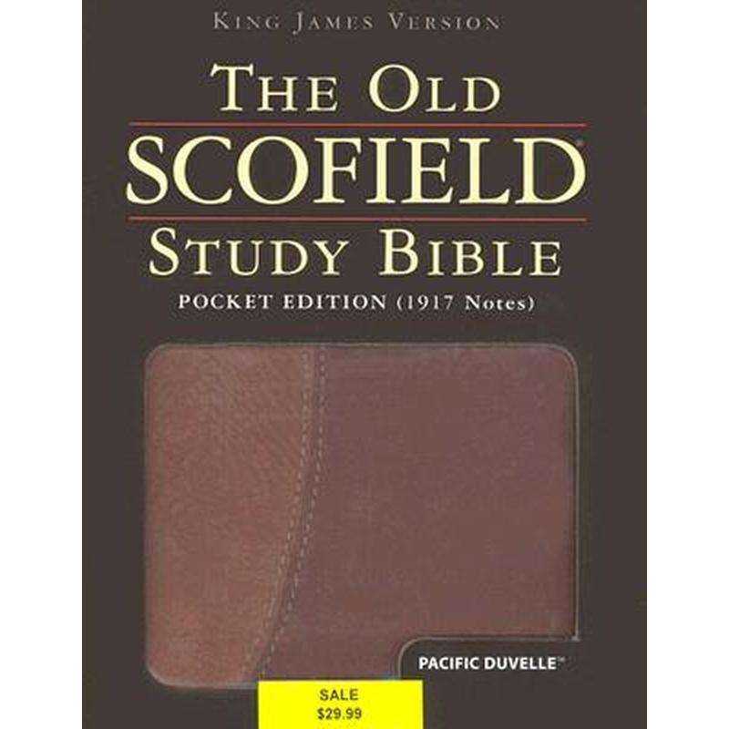 Old Scofield Study Bible-KJV-Pocket