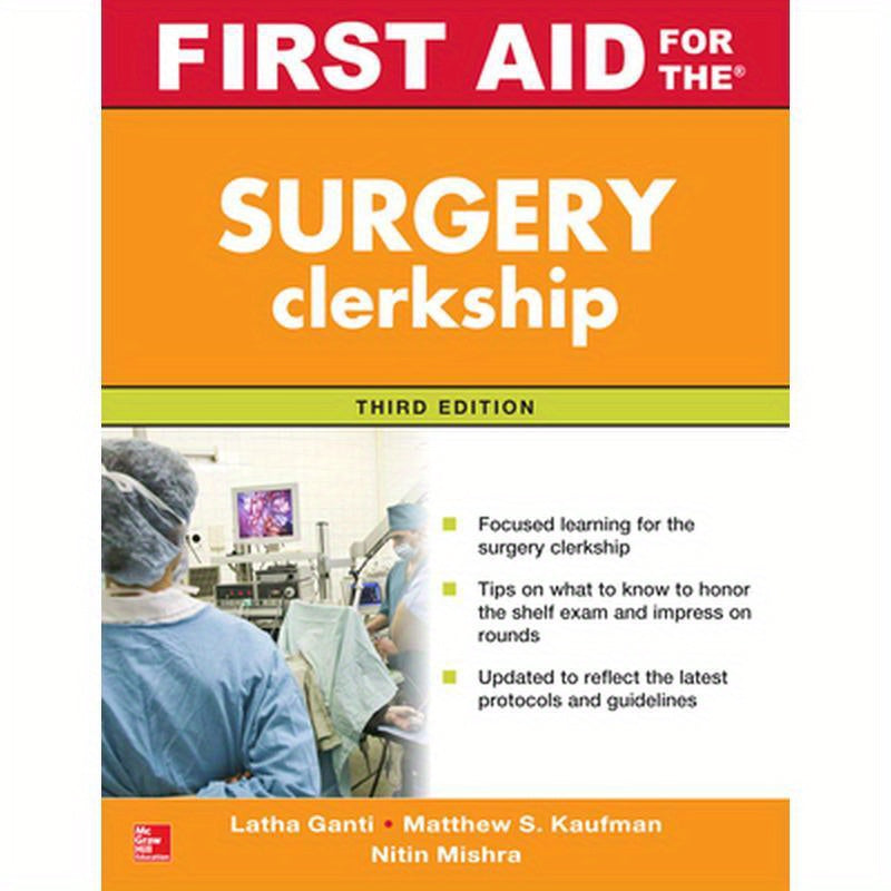 First Aid for the Surgery Clerkship, Third Edition