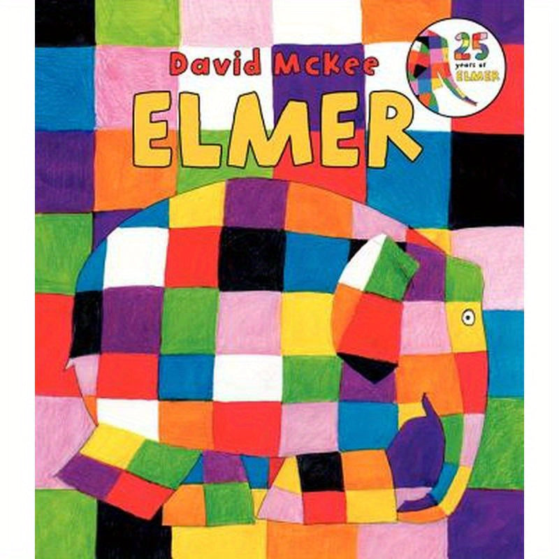 Elmer Board Book