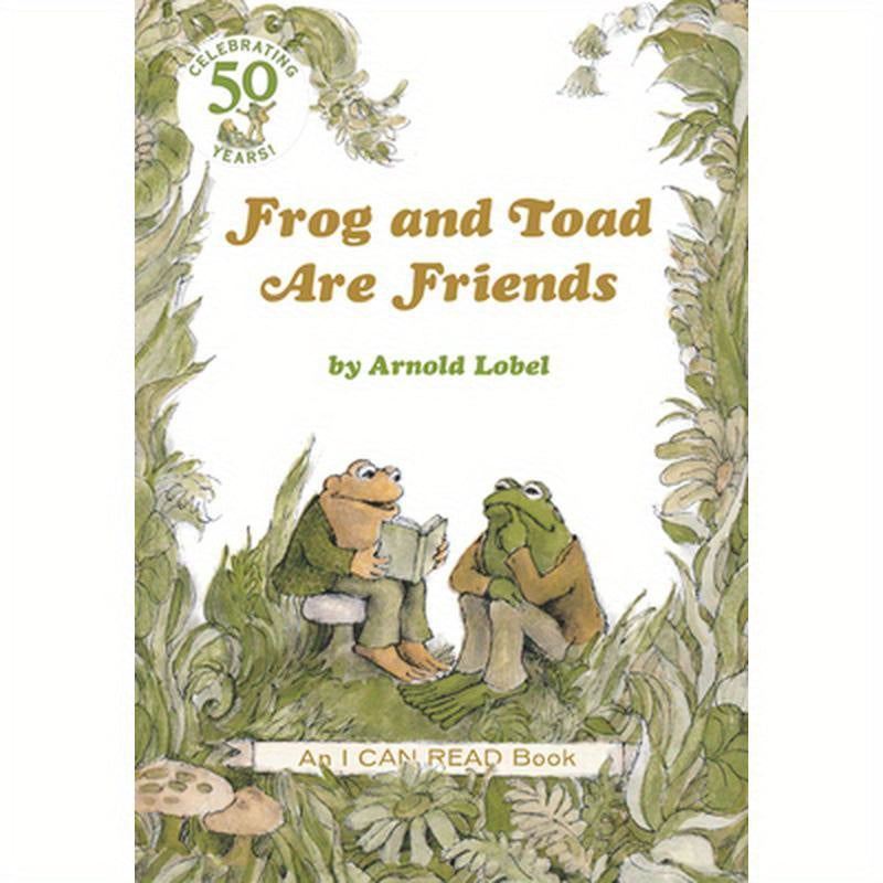 Frog and Toad Are Friends: A Caldecott Honor Award Winner from the Classic Animal Friendship and Adventure Series, Great for Growing Reading Skills an