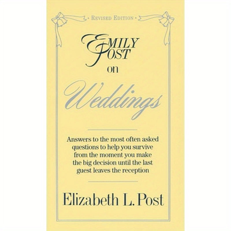Emily Post on Weddings: Revised Edition