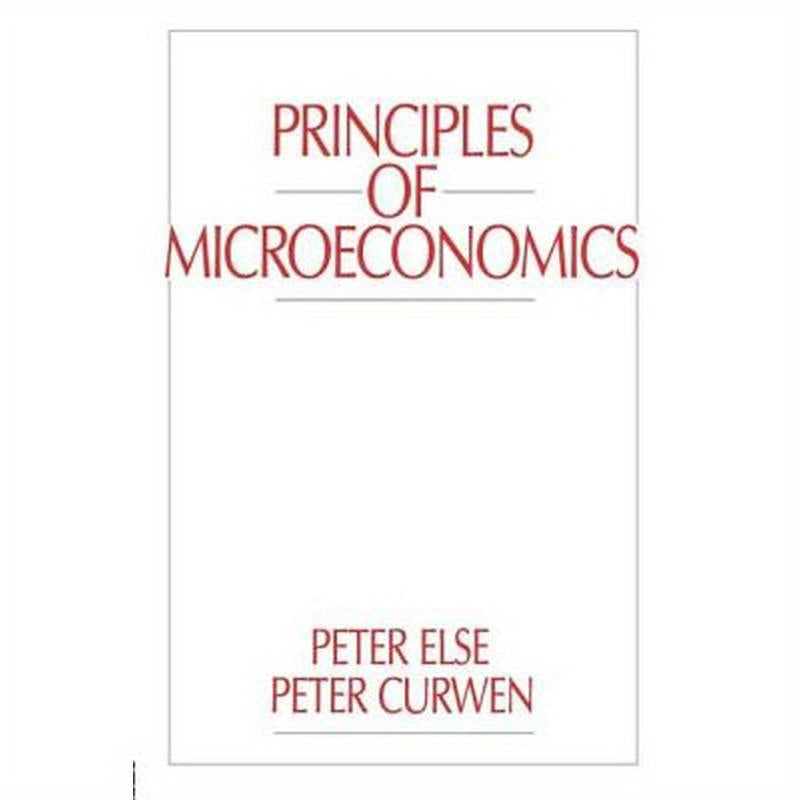 Principles of Microeconomics