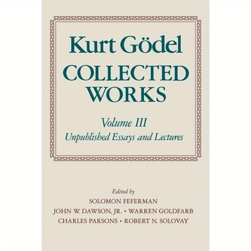 Collected Works: Volume III: Unpublished Essays and Lectures