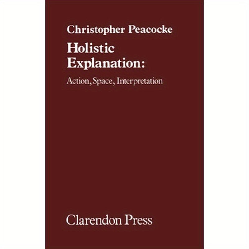 Holistic Explanation: Action, Space, Interpretation