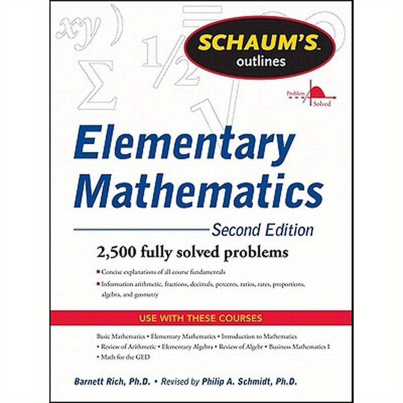 Schaum's Outline of Review of Elementary Mathematics, 2nd Edition