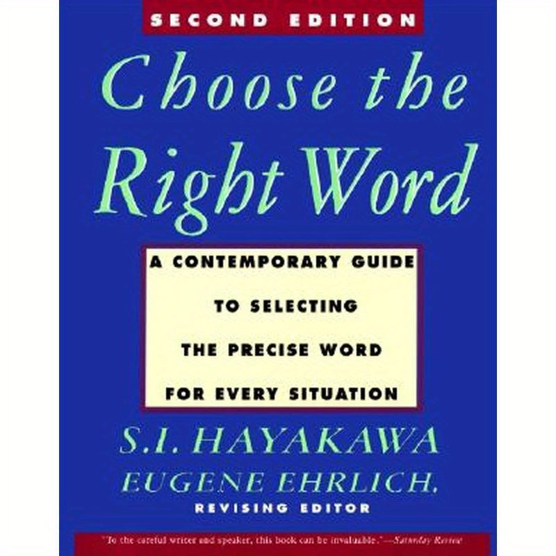 Choose the Right Word: Second Edition