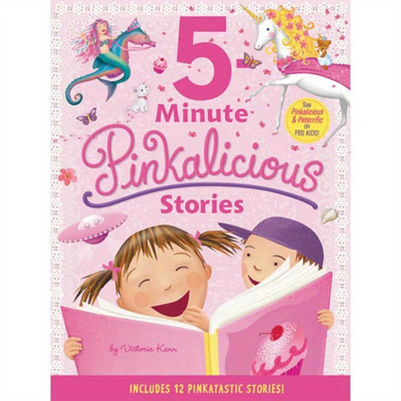 Pinkalicious: 5-Minute Pinkalicious Stories: Includes 12 Pinkatastic Stories!