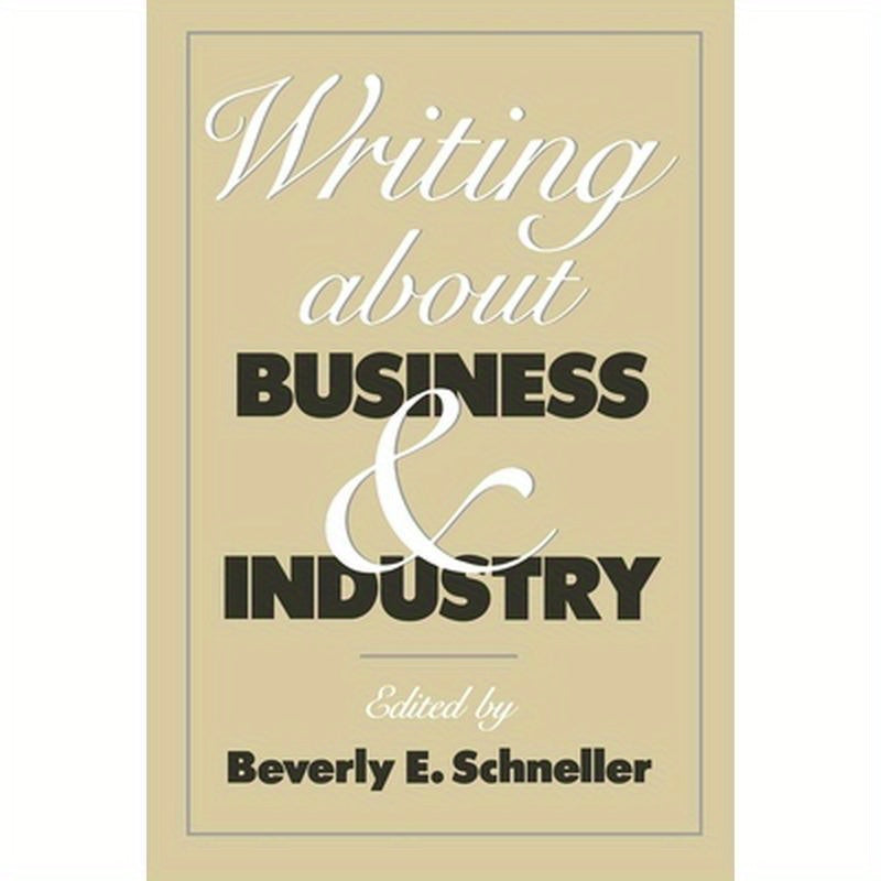Writing about Business and Industry