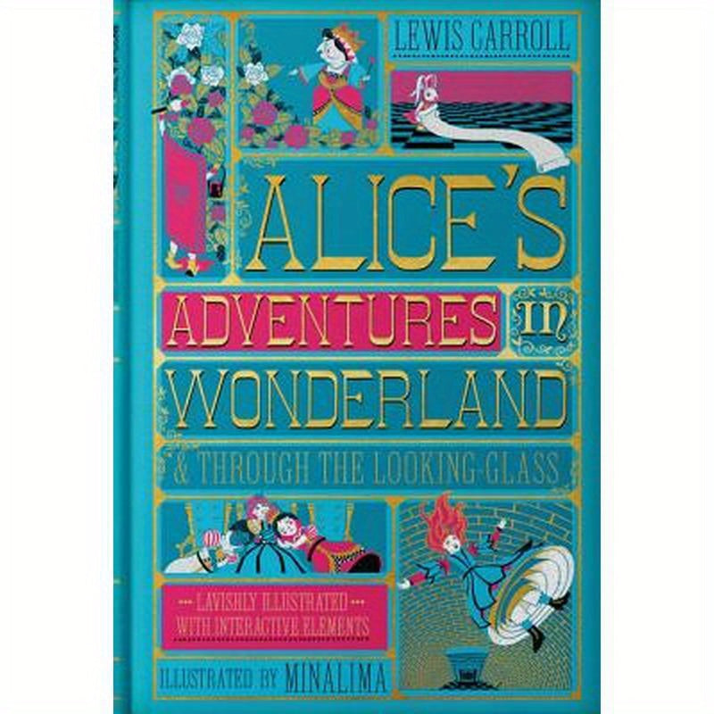 Alice's Adventures in Wonderland (Minalima Edition): (Illustrated with Interactive Elements)