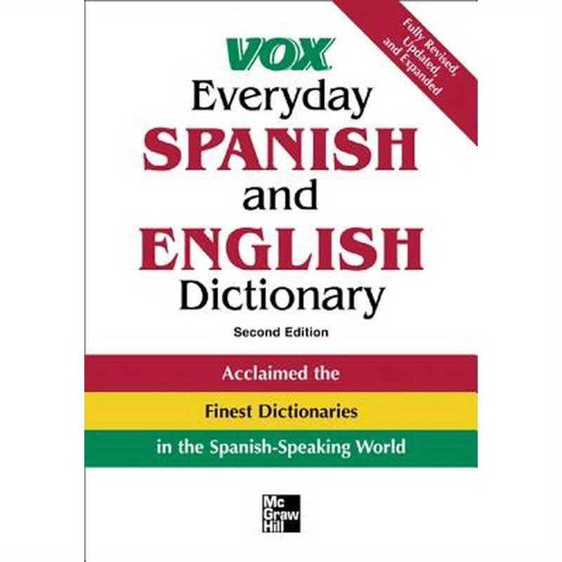Vox Everyday Spanish and English Dictionary: English-Spanish/Spanish-English