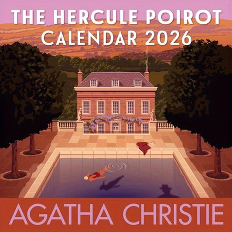 Agatha Christie's Hercule Poirot Calendar 2026