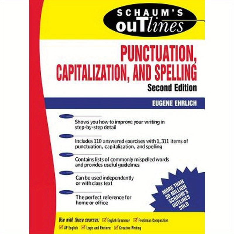 Schaum's Outline of Punctuation, Capitalization & Spelling