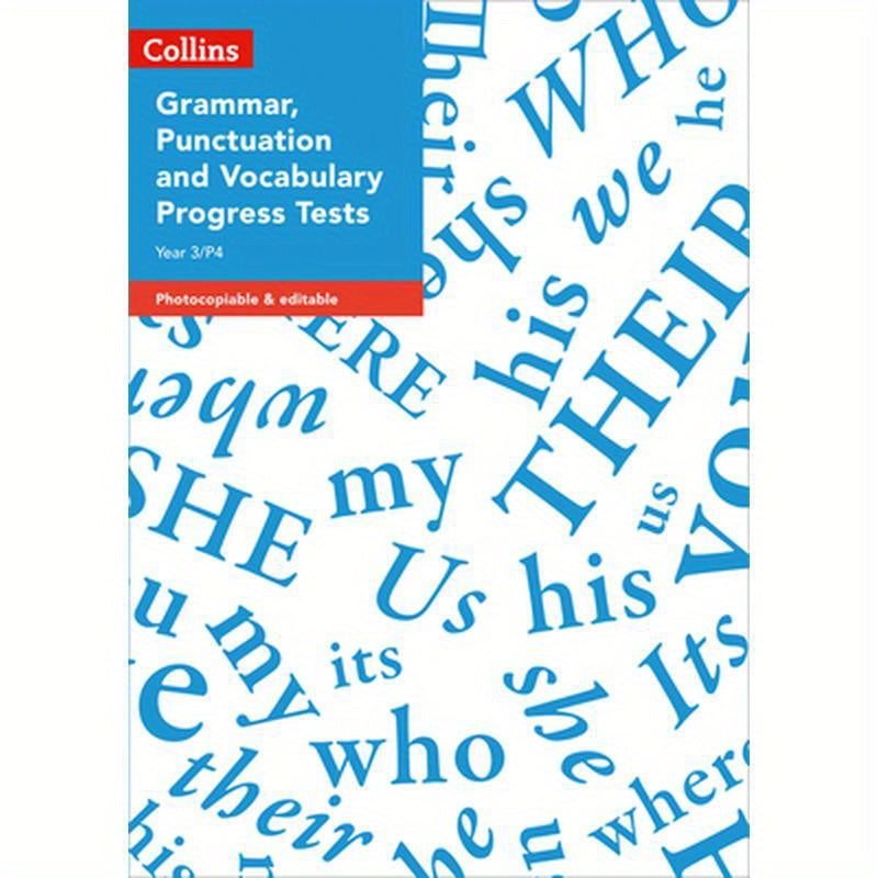 Year 3/P4 Grammar, Punctuation and Vocabulary Progress Tests