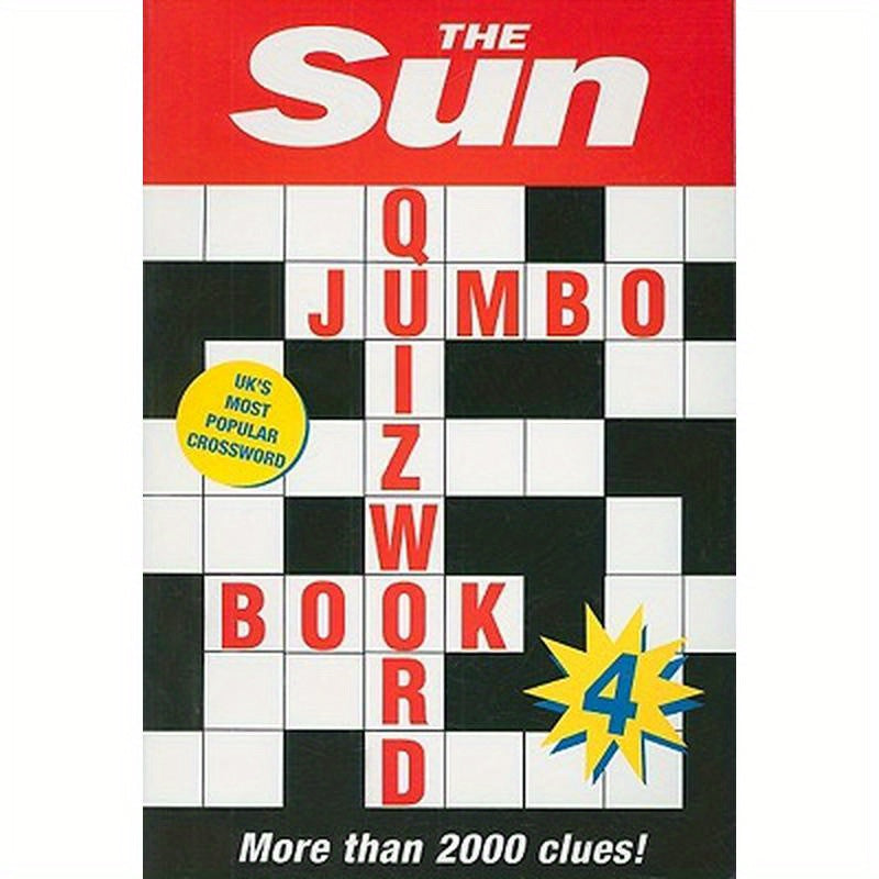 The Sun Jumbo Quizword Book 4