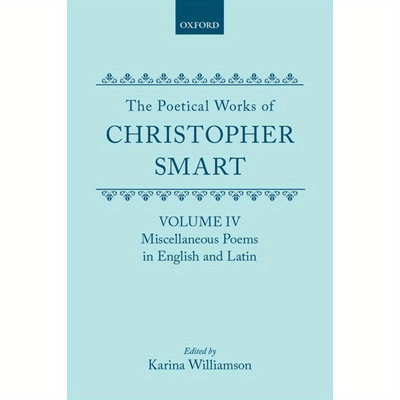 Miscellaneous Poems in English and Latin