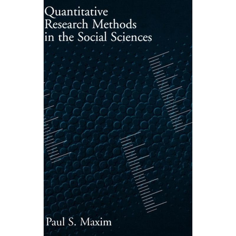 Quantitative Research Methods in the Social Sciences