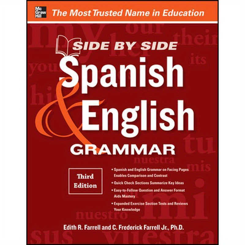 Side-By-Side Spanish and English Grammar, 3rd Edition