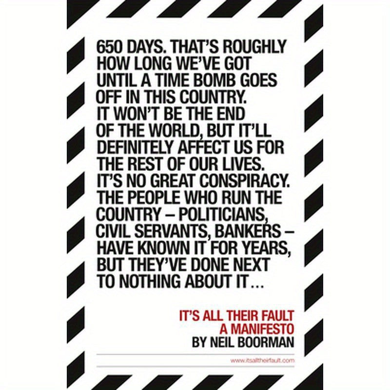 It's All Their Fault