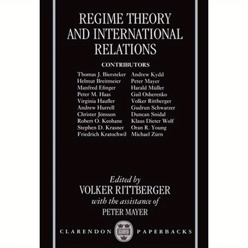 Regime Theory and International Relations