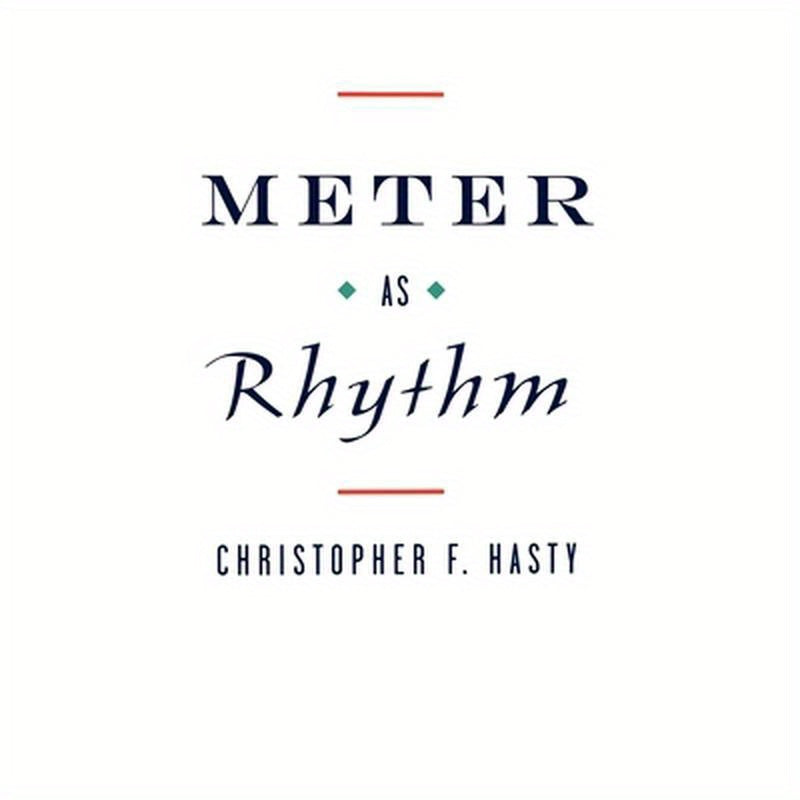 Meter as Rhythm