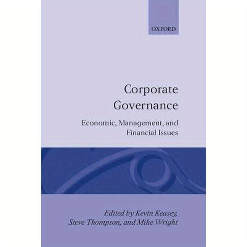 Corporate Governance: Economic and Financial Issues