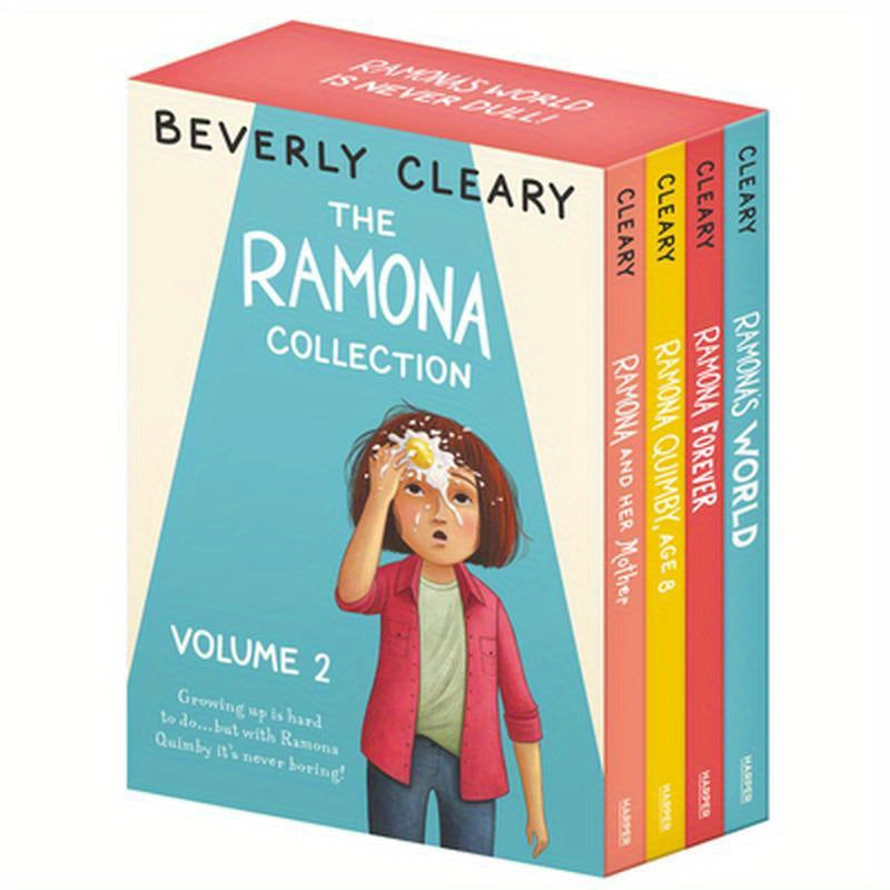 The Ramona 4-Book Collection, Volume 2: Ramona and Her Mother; Ramona Quimby, Age 8; Ramona Forever; Ramona's World