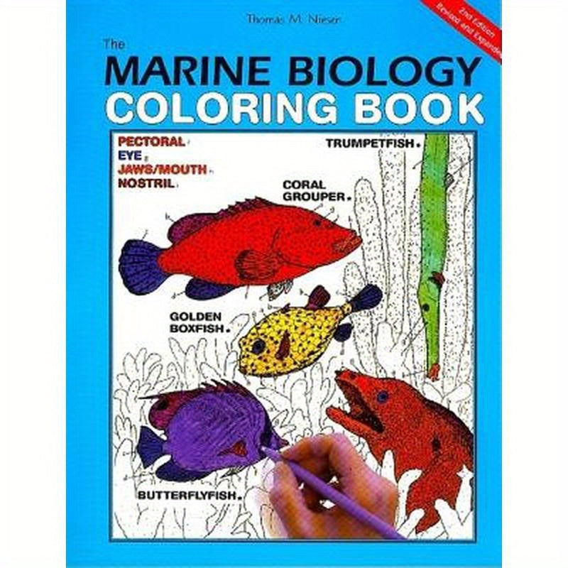 The Marine Biology Coloring Book, 2nd Edition: A Coloring Book