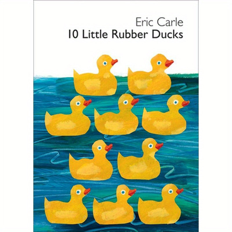 10 Little Rubber Ducks Board Book: An Easter and Springtime Book for Kids