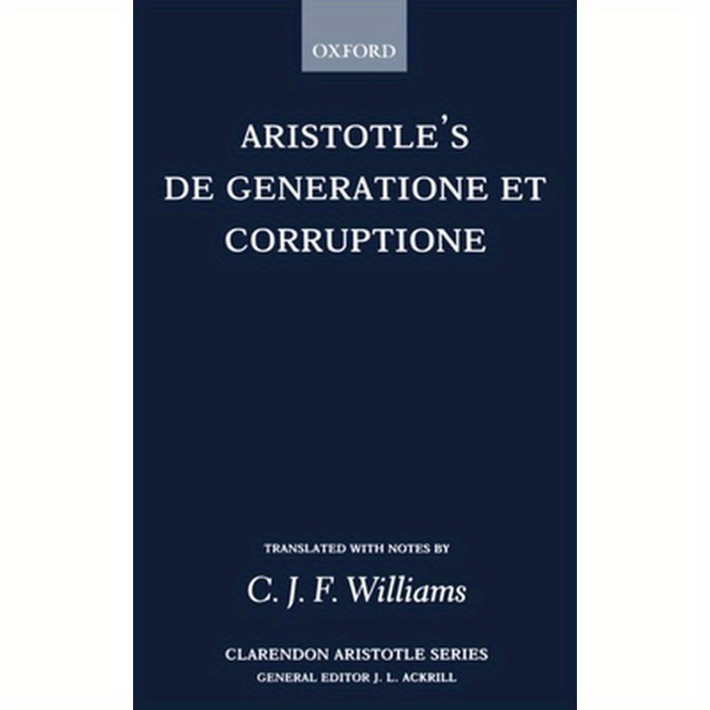 de Generatione Et Corruptione