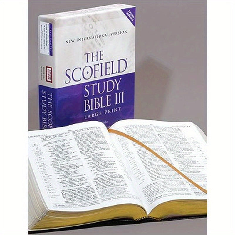 Scofield Study Bible III-NIV-Large Print