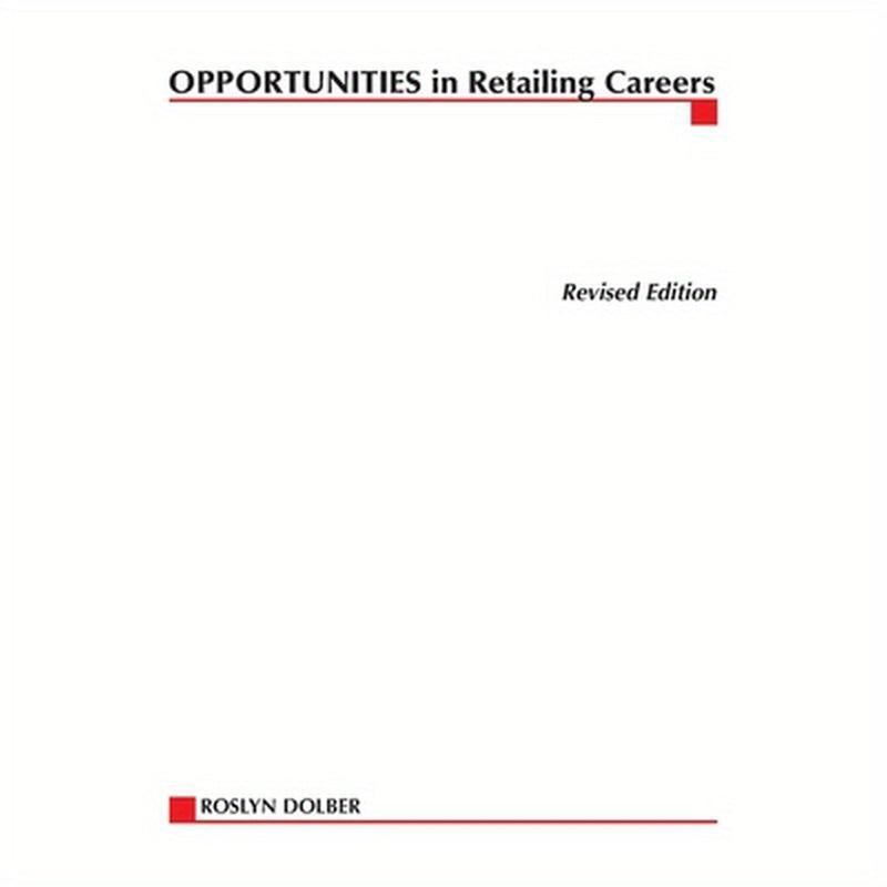 Opportunities in Retailing Careers