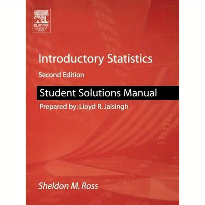 Student Solutions Manual for Introductory Statistics