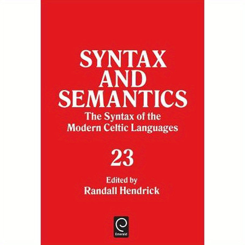 Syntax and Semantics, Volume 23 Tr Ppr
