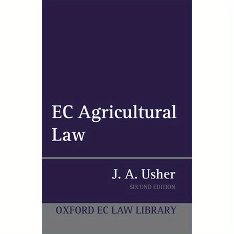 EC Agricultural Law