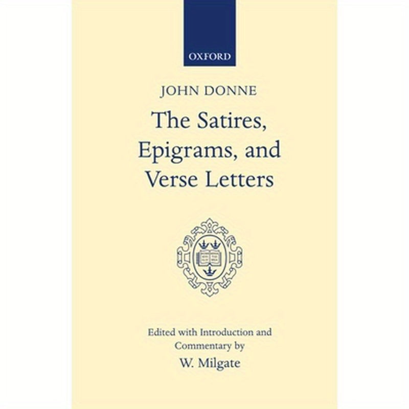 The Satires, Epigrams, and Verse Letters