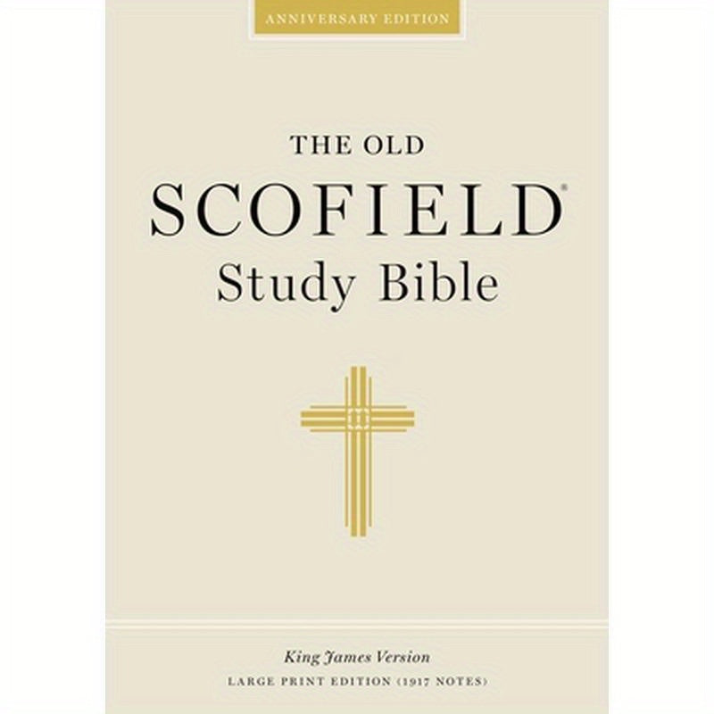 Old Scofield Study Bible-KJV-Large Print
