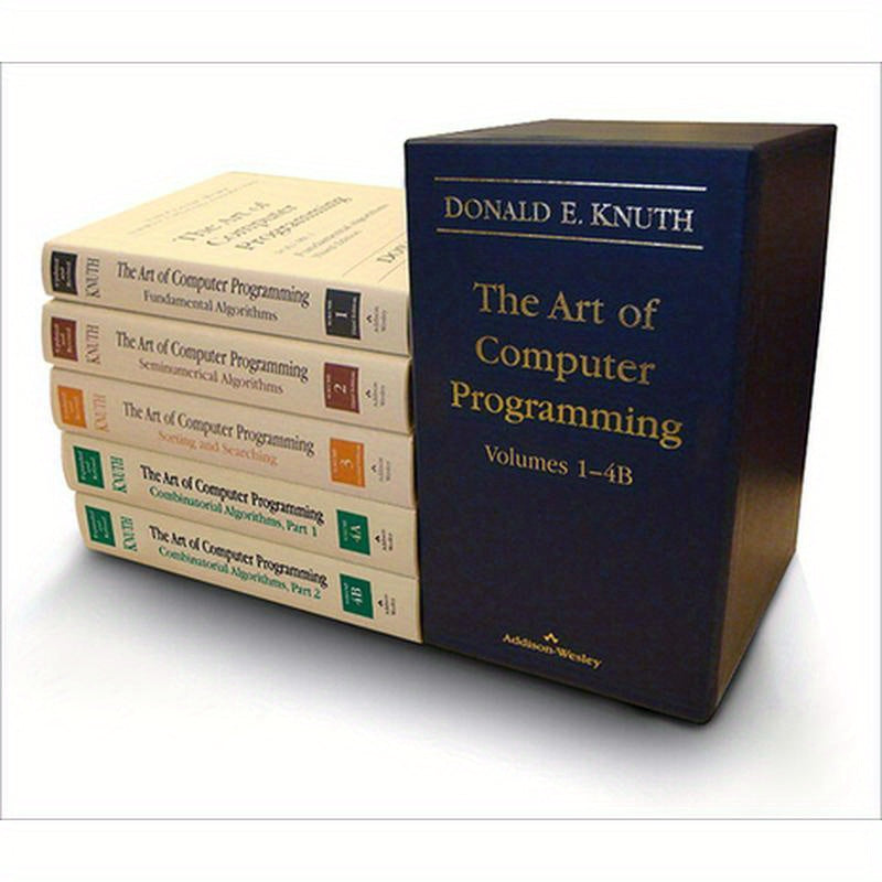 Art of Computer Programming, The, Volumes 1-4b, Boxed Set