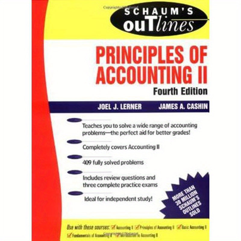 Schaum's Outline of Principles of Accounting II