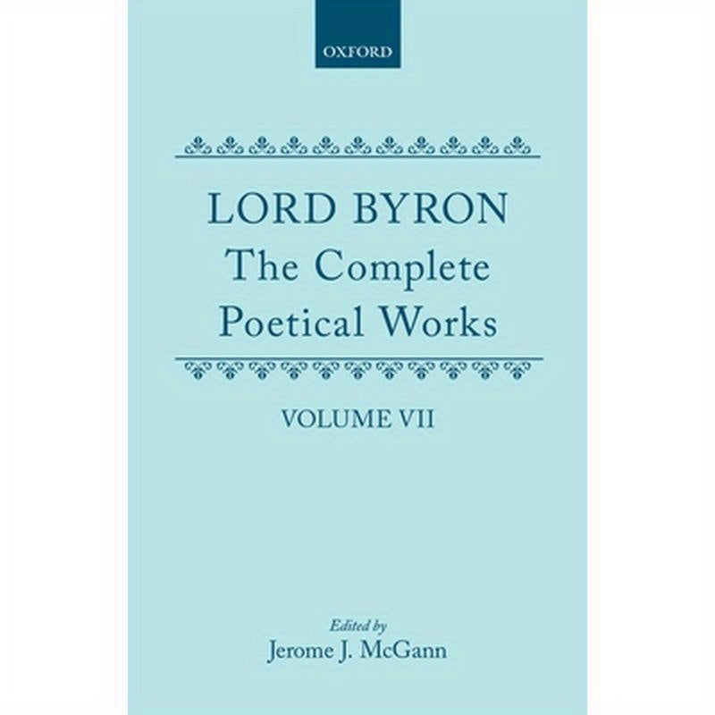 The Complete Poetical Works: Volume VII