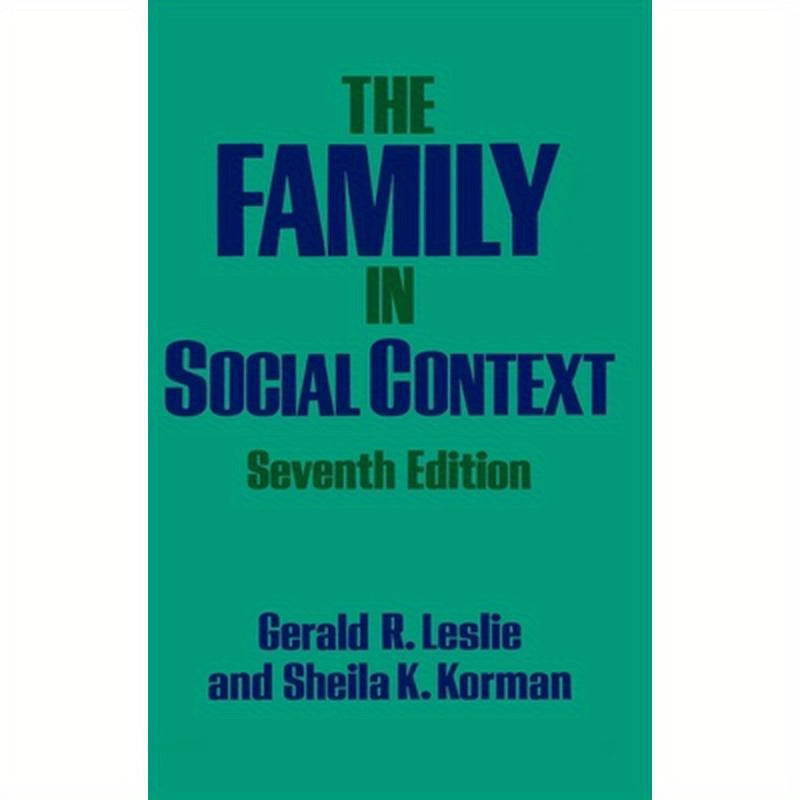 The Family in Social Context