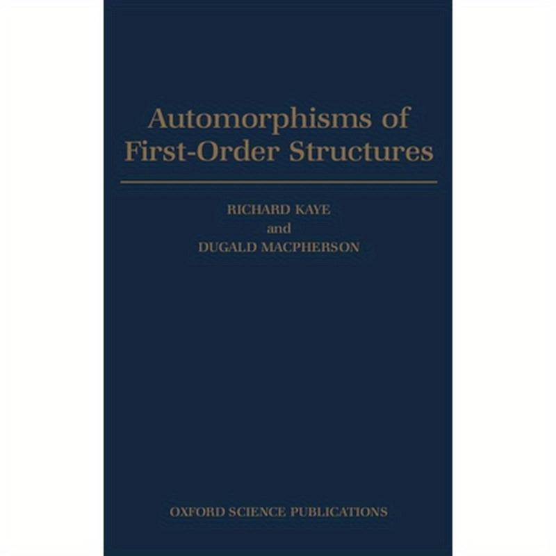 Automorphisms of First-Order Structures