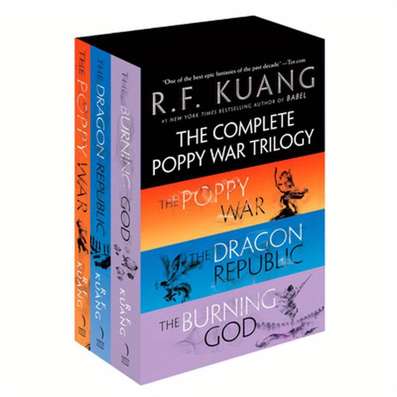 The Complete Poppy War Trilogy Boxed Set: The Poppy War / The Dragon Republic / The Burning God